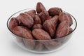 3D render of Dried Dates in Bowl