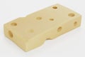 3D render of Emmental Cheese