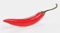 3D Render of Red Chilli Royalty Free Stock Photo