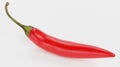 3D Render of Red Chilli Royalty Free Stock Photo