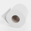 3D Render of Toilet Paper Royalty Free Stock Photo