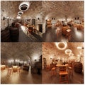 3D Render of Wine Resturants