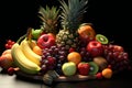 Realistic 3D rendering showcasing the beauty and detail of fruits