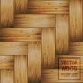 Realistic braided wooden wiker texture