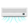 Realistic Detailed Air Conditioner. Vector