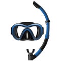 Realistic Detailed 3d Diving Mask and Snorkel Set. Vector Royalty Free Stock Photo