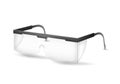 Realistic Detailed 3d Plastic Safety Glasses. Vector