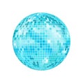 Realistic Detailed Disco Ball. Vector