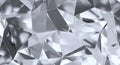 Realistic diamond texture close up, 3d render Royalty Free Stock Photo