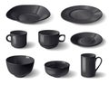 Realistic Dishware Set