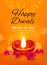 Realistic Diwali Poster