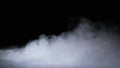 Realistic Dry Ice Smoke Clouds Fog Overlay Royalty Free Stock Photo