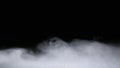 Realistic Dry Ice Smoke Clouds Fog Overlay Royalty Free Stock Photo