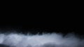 Realistic Dry Ice Smoke Clouds Fog Overlay Royalty Free Stock Photo