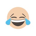 Realistic emoticon. isolated in white background. Vector Emoji.