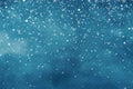Realistic falling snow with snowflakes and clouds. Winter transparent background for Christmas or New Year card. Frost Royalty Free Stock Photo