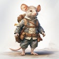 Realistic Fantasy Art: Playful Character Design For \'rat\' Video Game