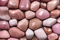 Realistic Feminine Pink Quartz Marble Background