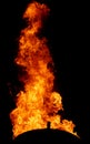 Realistic fire on torch