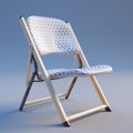 Realistic Folding Chair Model With Vray Tracing And Nature-inspired Patterns