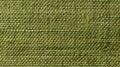 Realistic green color hemp fabric texture Royalty Free Stock Photo