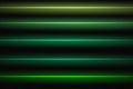 Realistic green laser beams on a transparent background. Royalty Free Stock Photo