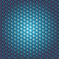 Realistic hexagonal grid background. Royalty Free Stock Photo