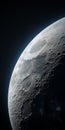 Realistic Hyper-detail Capturing The Moon\'s Beauty With Macro Lens And Cryengine