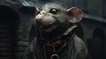 Realistic And Hyper-detailed Rat Renderings By Anton Semenov