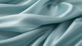 Realistic Hyper-detailed Rendering Of Light Blue Silk Fabric Royalty Free Stock Photo