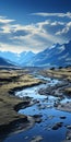 Realistic Hyper-detailed Rendering Of A Mountain River