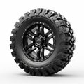 Highly Realistic Atv Wheel Design With Black Wheel - Pctem0099061