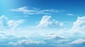 Realistic Hyper-detailed Sky With Spectacular Backdrops Royalty Free Stock Photo