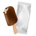 Realistic Icecream with Package