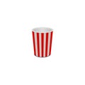 Realistic icon of empty popcorn container. Vector illustration eps 10 Royalty Free Stock Photo