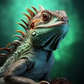 Realistic Iguana Android Wallpapers With Zbrush Style