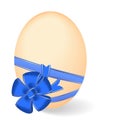 Realistic illustration by Easter egg Royalty Free Stock Photo