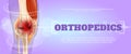 Realistic Illustration Orthopedics Medicine in 3d