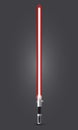 Realistic illustration of a lightsaber Royalty Free Stock Photo