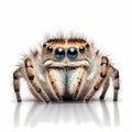 Tarantula Isolated White. Generative AI