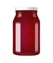 Realistic Jam Jar Royalty Free Stock Photo