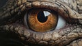 Realistic Lizard Eye Painting: Hyper-detailed Rendering By Noah Bradley