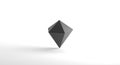 Realistic Looking Geometric Diamond Prism Object