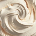 Realistic mayonnaise background. AI render