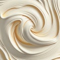 Realistic mayonnaise background. AI render