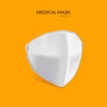 Realistic Protective Medical Mask Model 2