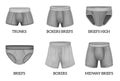 Realistic Mens Underpants