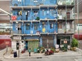 Realistic miniature replicating the streets of Hong Kong