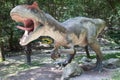 Realistic model of dinosaur Allosaurus