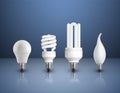 Realistic Modern Bulbs Collection